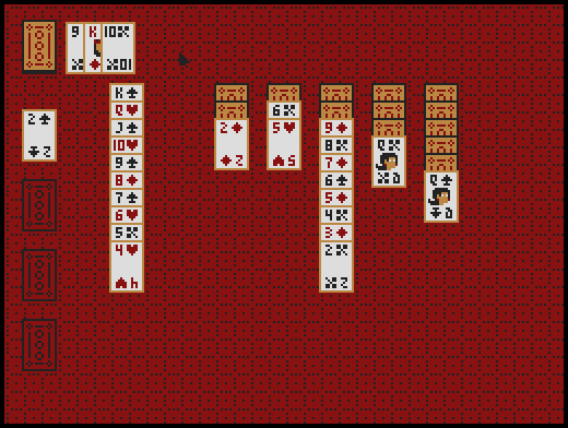 another screenshot of solitaire