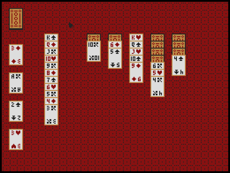 another screenshot of solitaire